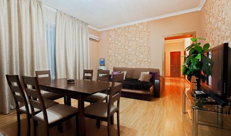 Трехкомнатный люкс с кухней №10. Гостиница Горгиппия, г. Анапа