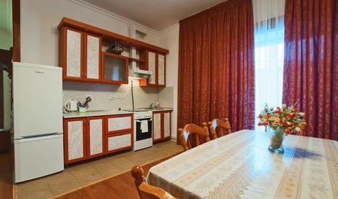 Трехкомнатный люкс с кухней №13. Гостиница Горгиппия, г. Анапа