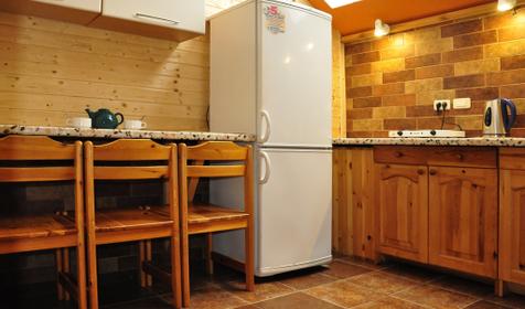 Мини-кухня на 3 этаже. Хостел Minions, г. Сочи, п. Красная Поляна