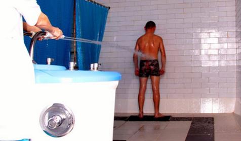 Душ Шарко. Санаторий Родник, г. Анапа