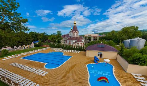 Бассейн. Пансионат Приморский, г. Геленджик, с. Дивноморское