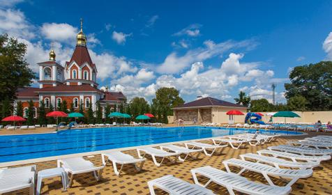 Бассейн. Пансионат Приморский, г. Геленджик, с. Дивноморское