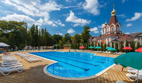 Бассейн. Пансионат Приморский, г. Геленджик, с. Дивноморское