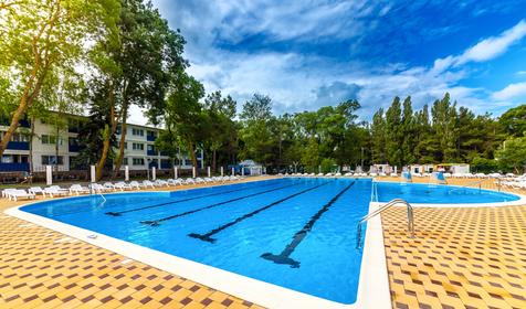 Бассейн. Пансионат Приморский, г. Геленджик, с. Дивноморское