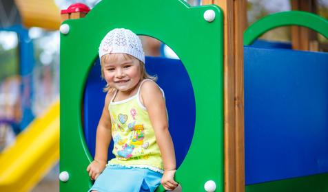 Детская площадка. Пансионат Приморский, г. Геленджик, с. Дивноморское