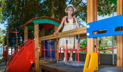 Детская площадка. Пансионат Приморский, г. Геленджик, с. Дивноморское