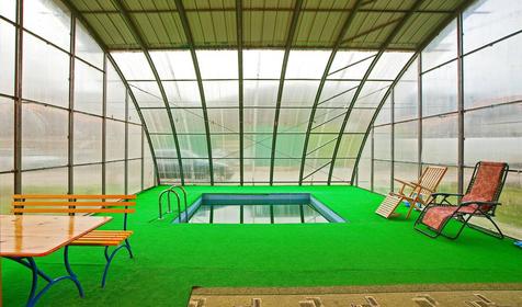 Баня. Частная гостиница Домики в горах, с. Хамышки