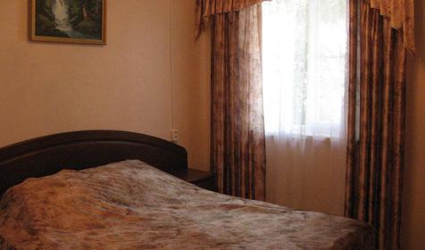 Двухместный номер в щитовом домике №7/1,2. Пансионат Приазовье, г. Ейск