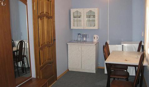 Двухместный номер в щитовом домике №7/1,2. Пансионат Приазовье, г. Ейск