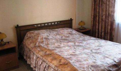 Двухместный номер в щитовом домике №8. Пансионат Приазовье, г. Ейск