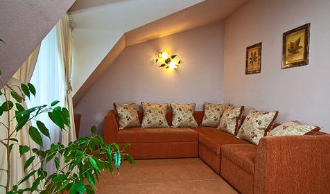 Люкс двухкомнатный улучшенный №205. Гостиница Сударушка, г. Краснодар