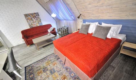 Студия. Гостевой дом KamInn, г. Новороссийск, п. Цемдолина