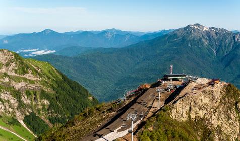 Горки Город. Горный курорт. Эсто-Садок