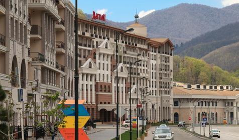 Горки Город. Горный курорт. Эсто-Садок