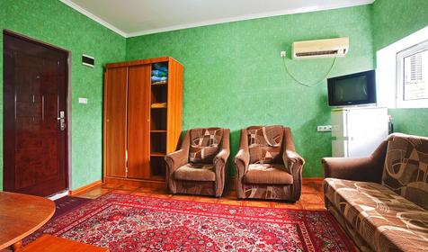 Двухкомнатный стандарт номер (конфигурация 2). Гостиница Адмирал, г. Сочи, Лазаревский район, п. Лазаревское