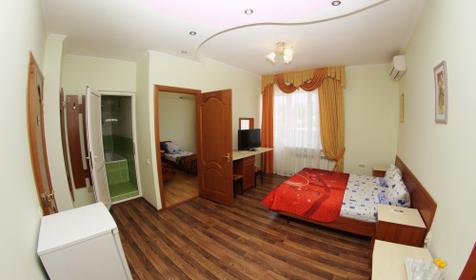 Стандарт двухкомнатный четырехместный. Гостевой дом Легенда, г. Анапа