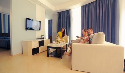 Deluxe. Отель и СПА Аквамарин, Туапсинский р-н, с. Пляхо