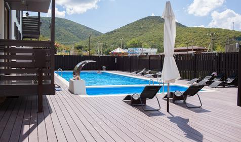 Бассейн. Отель Резиденция Утриш, г. Анапа, п. Сукко