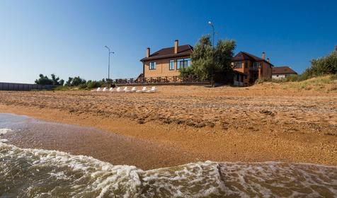 Пляж. Отель Бельведер, Темрюкский район, пос. Пересыпь