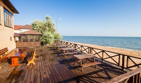 Пляж. Отель Бельведер, Темрюкский район, пос. Пересыпь