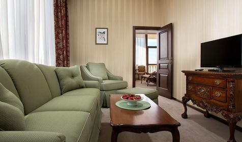 Фирменный люкс с прямым видом на море. Гостиница Dolphin, г. Сочи