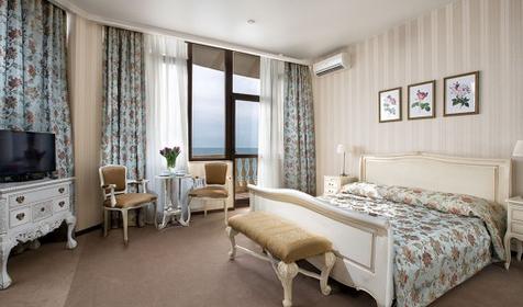 Фирменный люкс с прямым видом на море. Гостиница Dolphin, г. Сочи