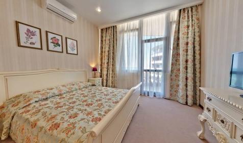 Фирменный люкс на 4 персоны (с видом на море). Гостиница Dolphin, г. Сочи