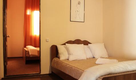 Четырехместный стандарт. Гостевой дом Адажио, пос. Архипо-Осиповка