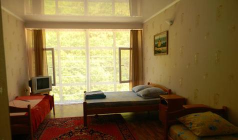 Трехместный. Коттедж "Свирская прохлада", г. Сочи, п. Лазаревское.