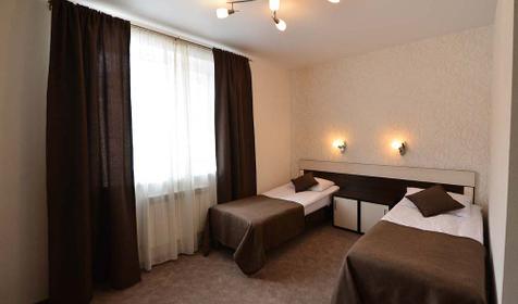 Стандарт без балкона. Отель Белая река, п. Гузерипль