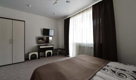 Стандарт с балконом. Отель Белая река, п. Гузерипль