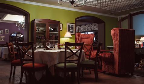 Каминный зал. Ресторан Nonna Mia, г. Краснодар