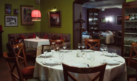 Каминный зал. Ресторан Nonna Mia, г. Краснодар