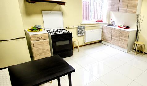 Кухня. Хостел Smart People Hostel, г. Краснодар