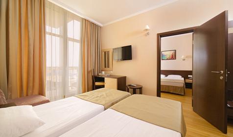 Полулюкс. Отель Эмеральд, г. Анапа, пос. Витязево