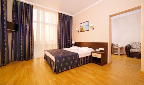 Двухместный люкс. Отель Эмеральд, г. Анапа, пос. Витязево