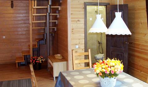 Коттедж трехкомнатный. Гостевой дом Шале Вояж, п. Гузерипль