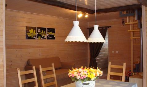 Коттедж трехкомнатный. Гостевой дом Шале Вояж, п. Гузерипль