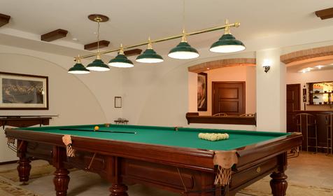 Бильярдная. Гостевой дом Усадьба Парфенова, пос. Каменномостский