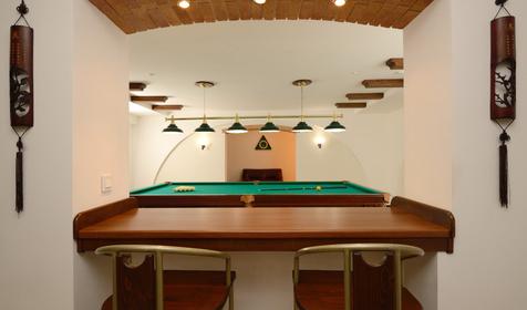 Бильярдная. Гостевой дом Усадьба Парфенова, пос. Каменномостский