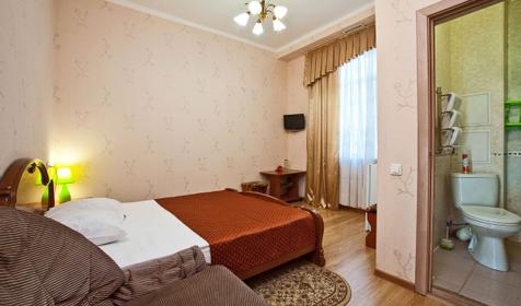 Номер Двухместный однокомнатный. Гостиница Псекупс, г. Горячий Ключ