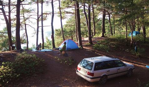 Автокемпинг "Голубая бездна". п. Дивноморское, 3-й километр на Джанхот