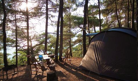 Автокемпинг "Голубая бездна". п. Дивноморское, 3-й километр на Джанхот