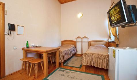 Трехместный стандарт. Ресторанно-гостиничный комплекс Старый замок, г. Горячий Ключ