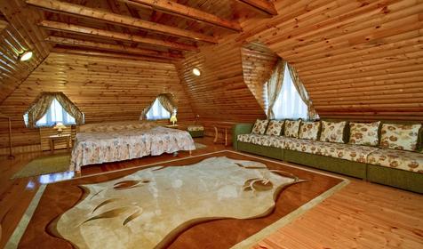 Люкс в трех уровнях. Ресторанно-гостиничный комплекс Старый замок, г. Горячий Ключ