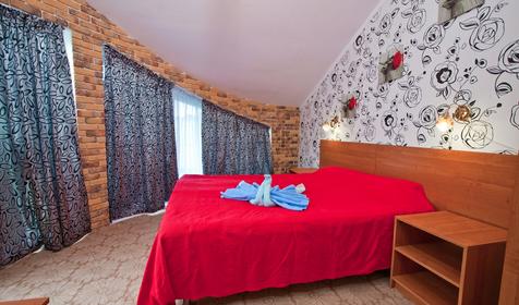 Двухместный стандарт без балкона. Гостевой дом Фантазия, Туапсинский район, п. Агой
