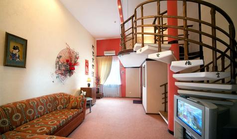 Двухъярусный номер полулюкс,Гостевой дом На Херсонской, г. Геленджик