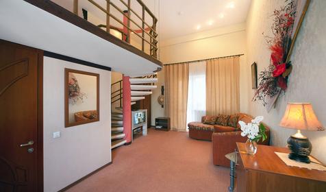 Двухъярусный номер полулюкс,Гостевой дом На Херсонской, г. Геленджик