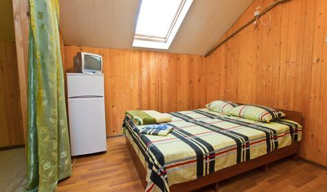 Двухкомнатный номер, корпус А. Гостевой дом Алые паруса, п. Лермонтово