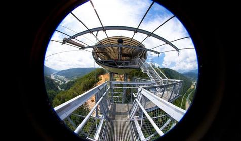 Экстрим-парк AJ Hackett Sochi (Скайпарк), Адлерский район Сочи